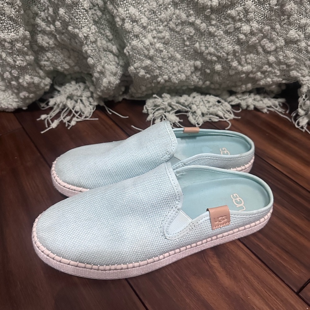 UGG Light Blue Slip-On Shoes
